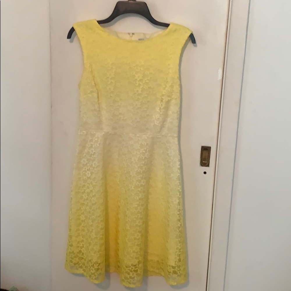 Bright Yellow Lacy Sundress